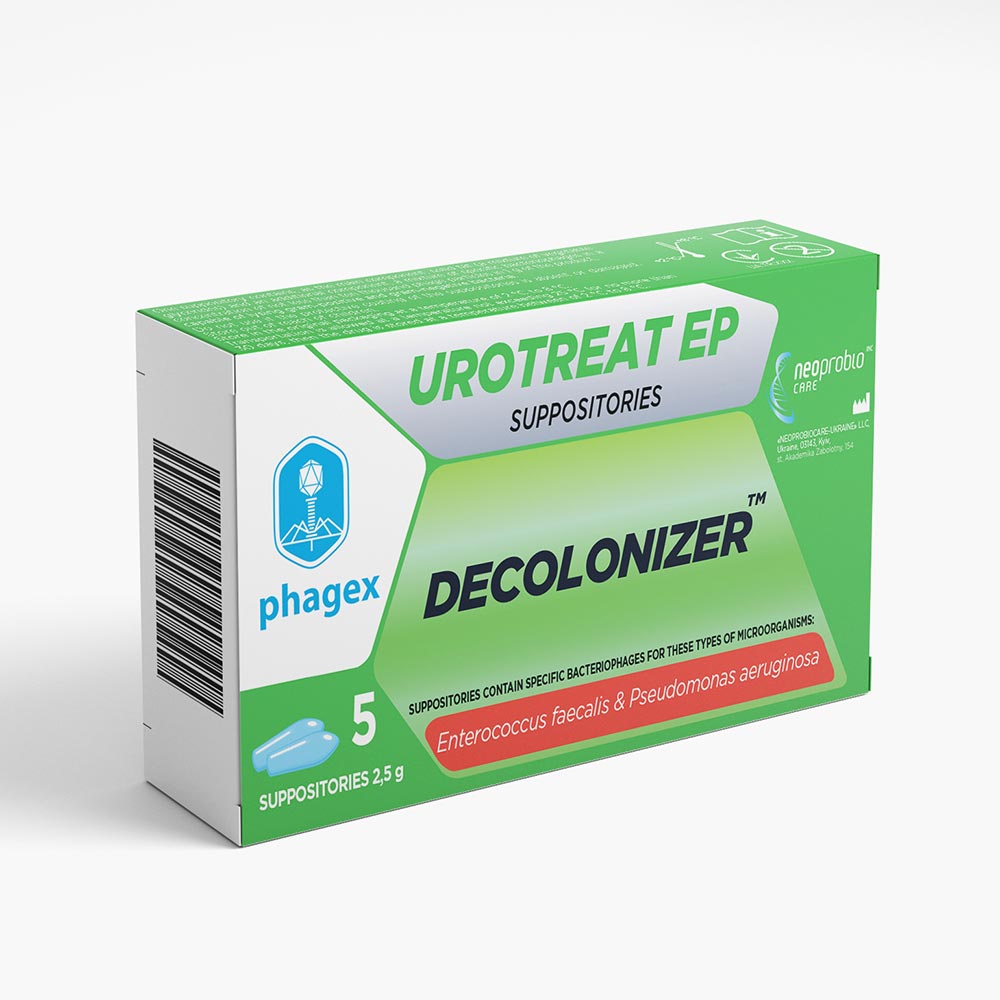 Decolonizer™ urotreat EP Suppositories